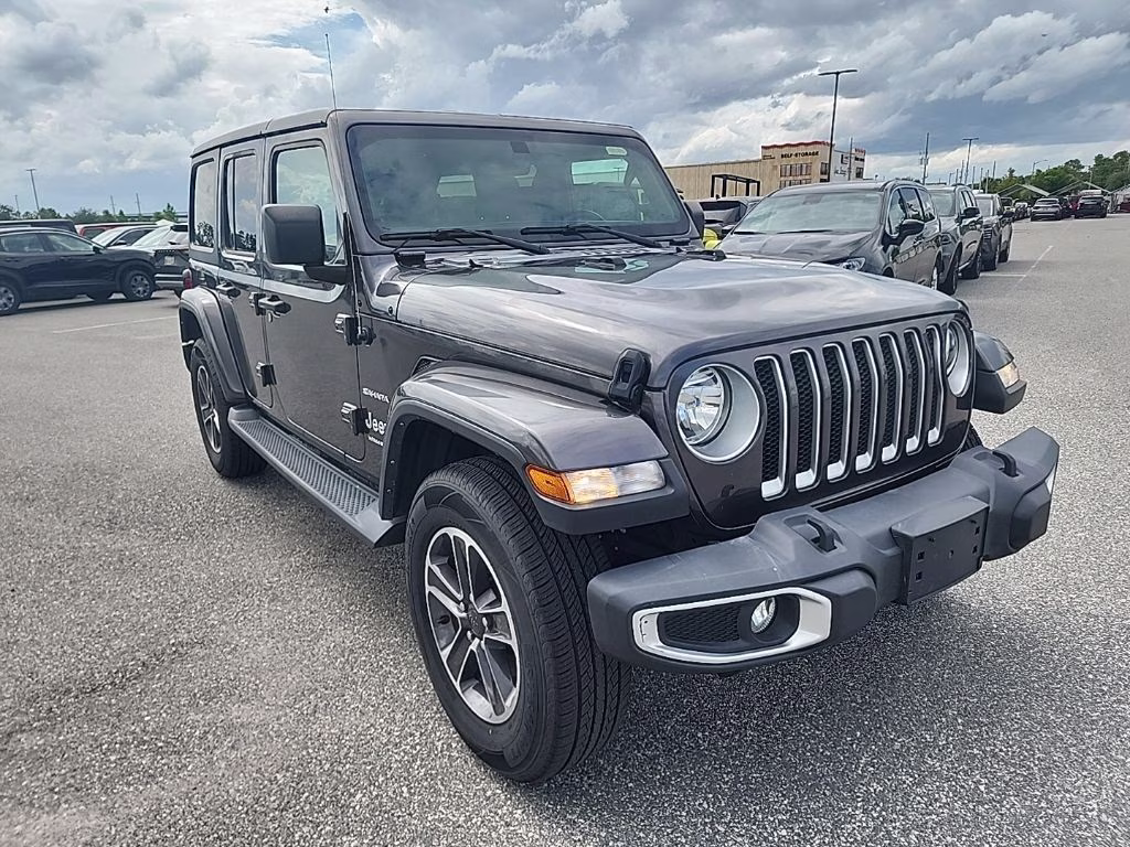 2023 Sarge Green Clearcoat Jeep Wrangler Sahara 4X4 SUV