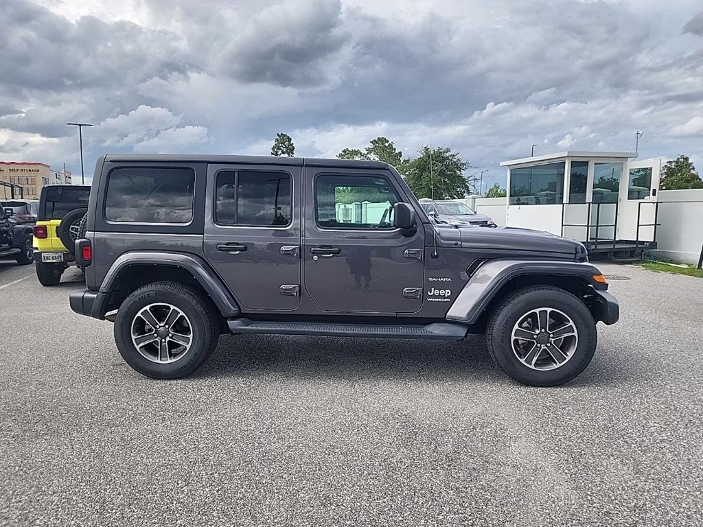 2023 Sarge Green Clearcoat Jeep Wrangler Sahara 4X4 SUV