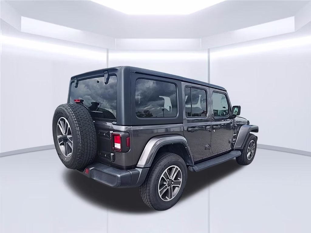 2023 Sarge Green Clearcoat Jeep Wrangler Sahara 4X4 SUV