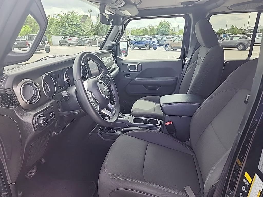 2023 Black Clearcoat Jeep Wrangler Sahara 4X4 SUV
