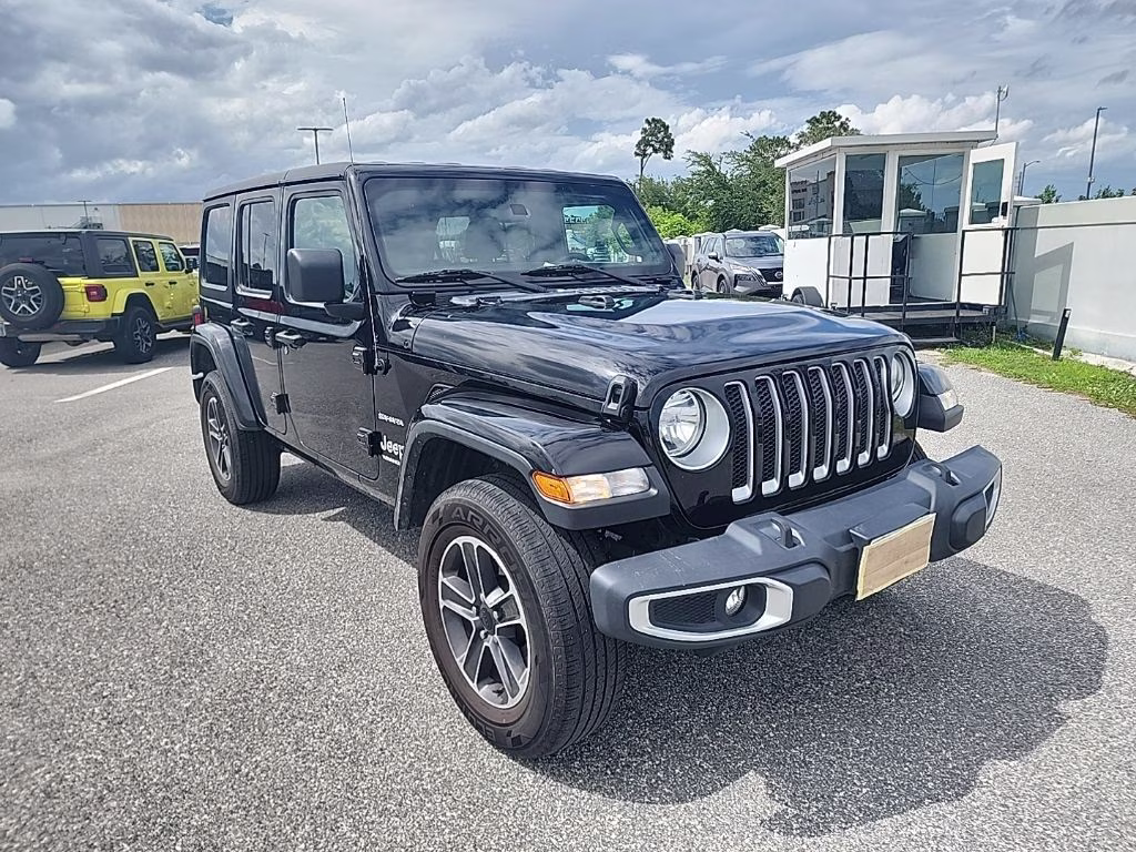 2023 Black Clearcoat Jeep Wrangler Sahara 4X4 SUV