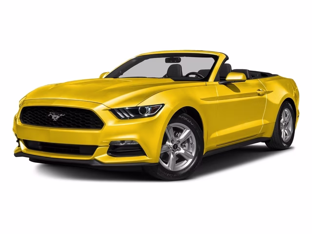 2016 Triple Yellow Tri-Coat Ford Mustang EcoBoost Premium RWD