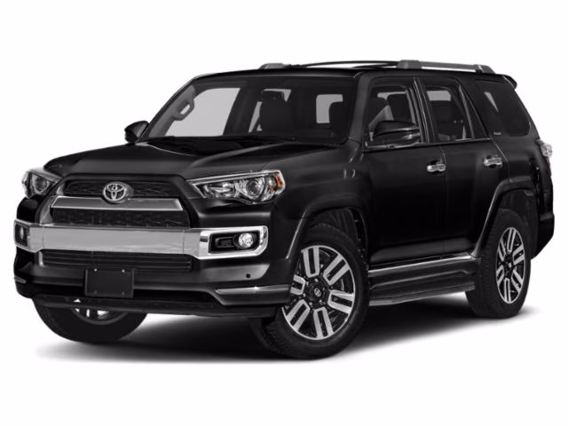 2018 Midnight Black Metallic Toyota 4Runner Limited 4X4 SUV