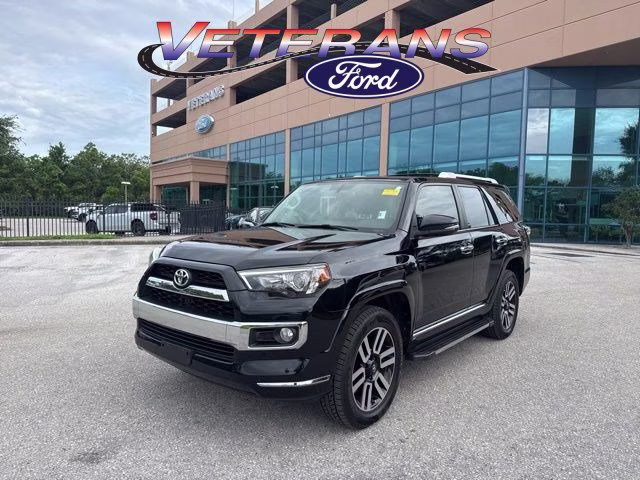 2018 Midnight Black Metallic Toyota 4Runner Limited 4X4 SUV