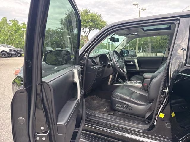 2018 Midnight Black Metallic Toyota 4Runner Limited 4X4 SUV