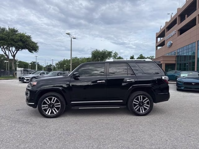 2018 Midnight Black Metallic Toyota 4Runner Limited 4X4 SUV
