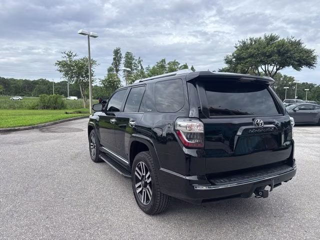 2018 Midnight Black Metallic Toyota 4Runner Limited 4X4 SUV