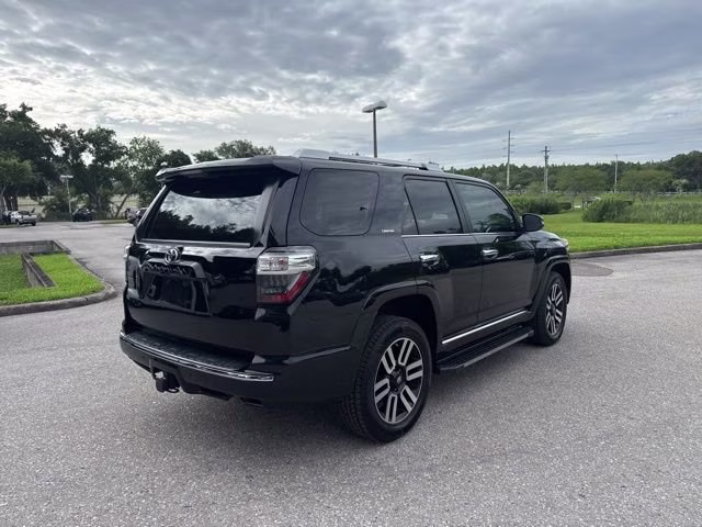 2018 Midnight Black Metallic Toyota 4Runner Limited 4X4 SUV