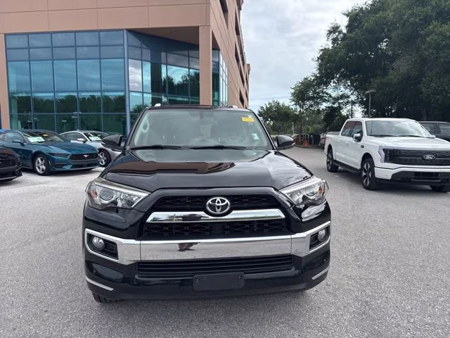 2018 Midnight Black Metallic Toyota 4Runner Limited 4X4 SUV