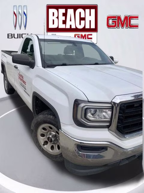 2016 Summit White GMC Sierra 1500 Base RWD Truck