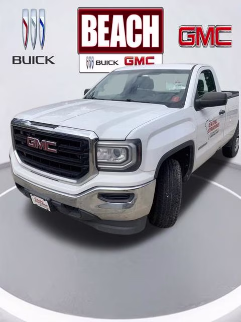 2016 Summit White GMC Sierra 1500 Base RWD Truck