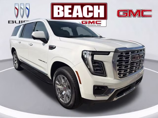 2025 Summit White GMC Yukon XL Denali RWD SUV