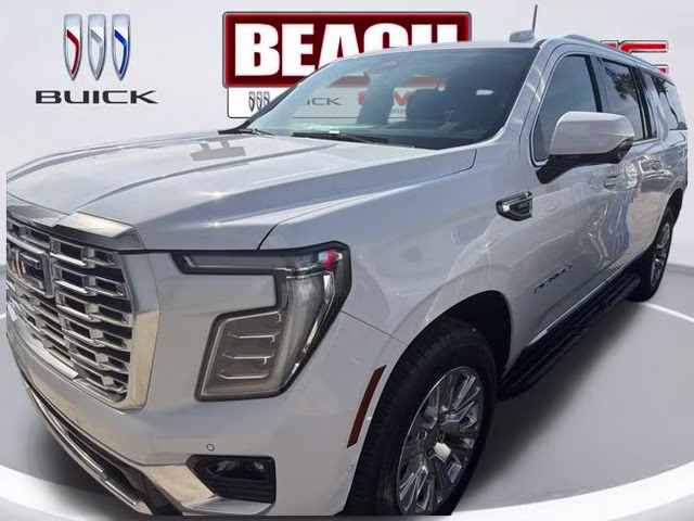 2025 Summit White GMC Yukon XL Denali RWD SUV