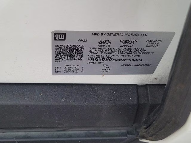 2023 Summit White Chevrolet Tahoe Z71 4X4 SUV