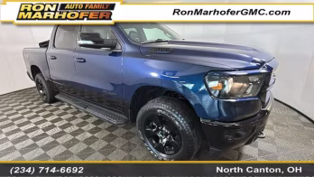 2022 Patriot Blue Pearlcoat Ram 1500 Big Horn/Lone Star 4X4 Truck