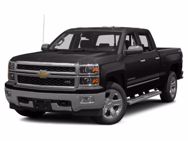 2015 Black Chevrolet Silverado 1500 LT 4X4 Truck