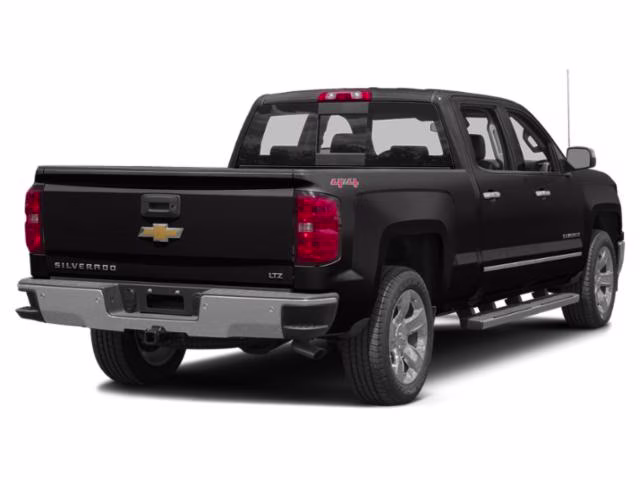 2015 Black Chevrolet Silverado 1500 LT 4X4 Truck