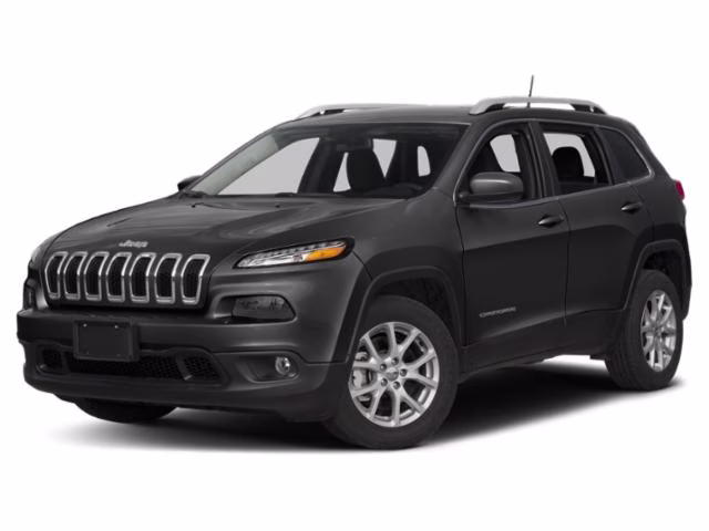 2015 Brilliant Black Crystal Pearlcoat Jeep Cherokee Latitude FWD SUV