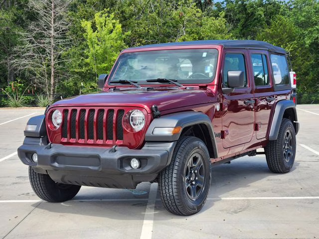 2021 Snazzberry Pearlcoat Jeep Wrangler Unlimited Sport 4X4 SUV