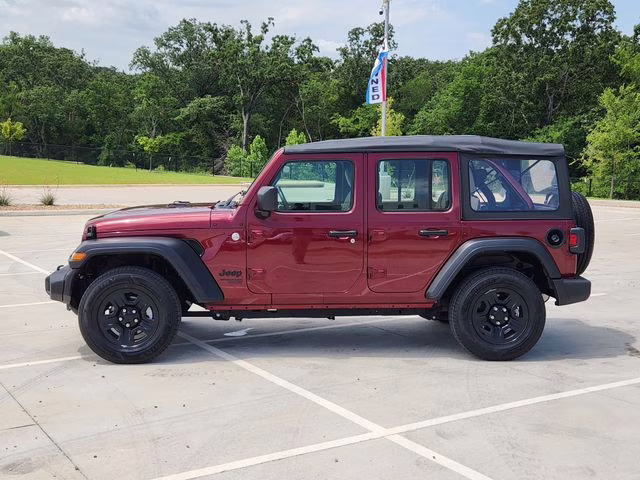 2021 Snazzberry Pearlcoat Jeep Wrangler Unlimited Sport 4X4 SUV