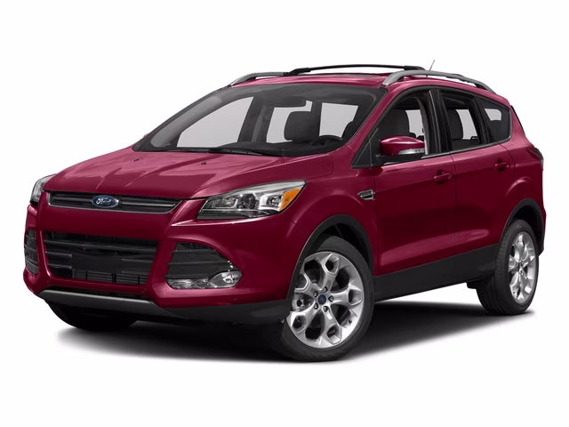 2016 Red Ford Escape Titanium 4X4 SUV