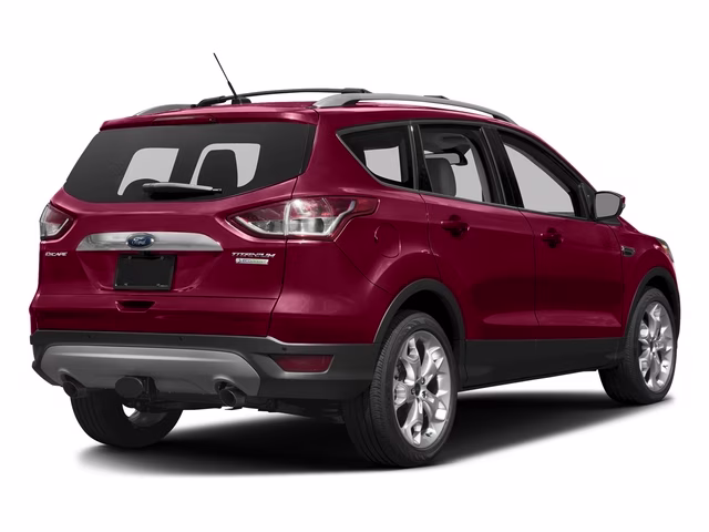2016 Red Ford Escape Titanium 4X4 SUV