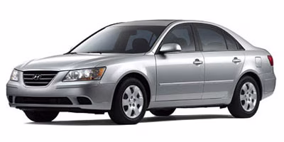 2009 Powder White Pearl Hyundai Sonata GLS V6 FWD Sedan