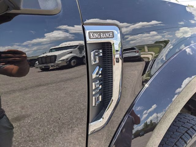2022 Brown Ford Super Duty F-450 DRW King Ranch 4X4 Truck