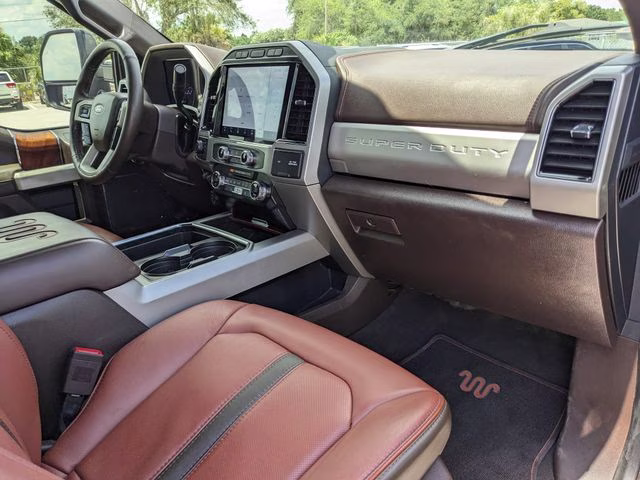2022 Brown Ford Super Duty F-450 DRW King Ranch 4X4 Truck