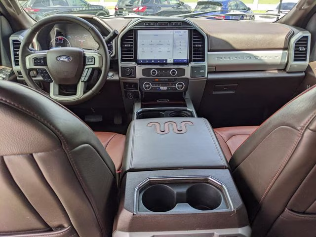 2022 Brown Ford Super Duty F-450 DRW King Ranch 4X4 Truck