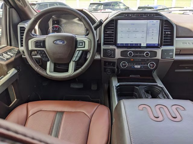 2022 Brown Ford Super Duty F-450 DRW King Ranch 4X4 Truck