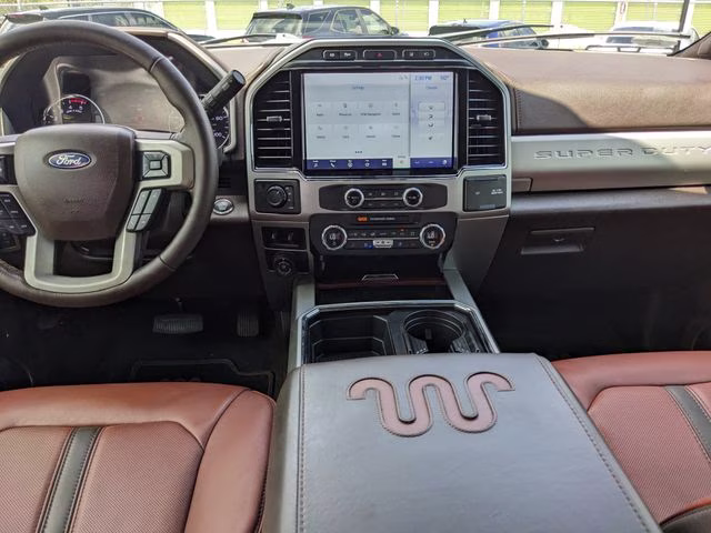 2022 Brown Ford Super Duty F-450 DRW King Ranch 4X4 Truck