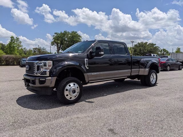 2022 Brown Ford Super Duty F-450 DRW King Ranch 4X4 Truck