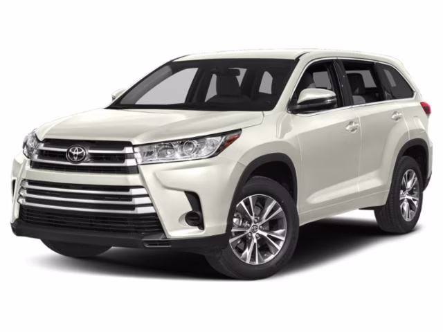 2019 Blizzard Pearl Toyota Highlander LE FWD SUV