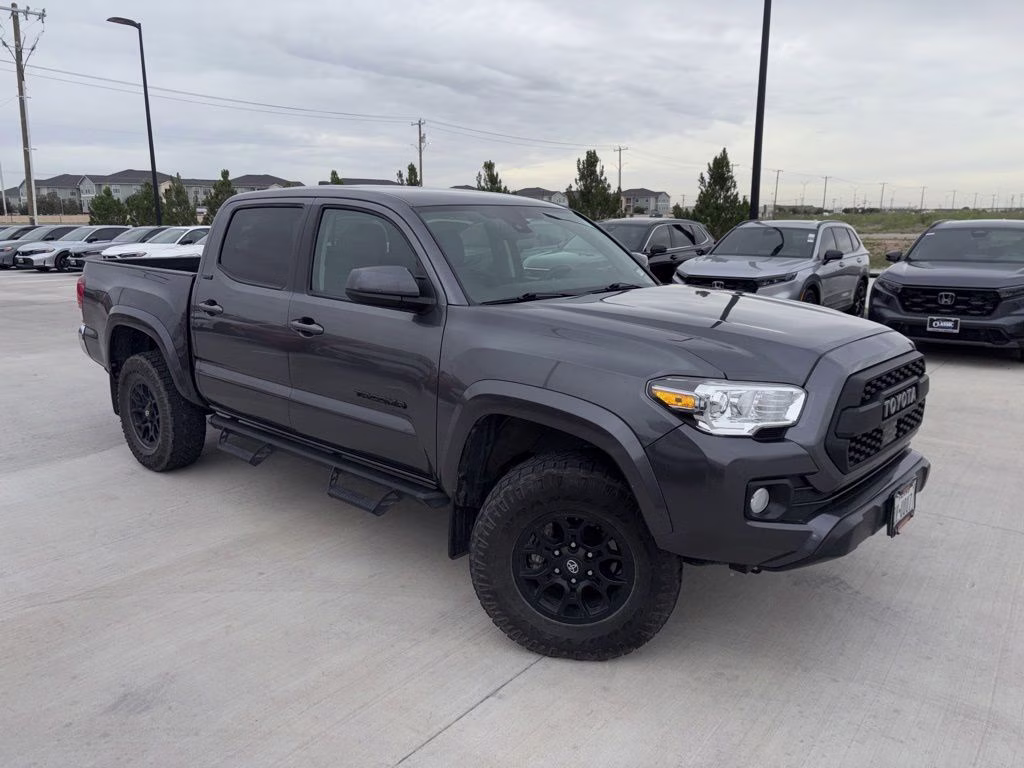 2021 Magnetic Gray Metallic Toyota Tacoma SR5 RWD Truck