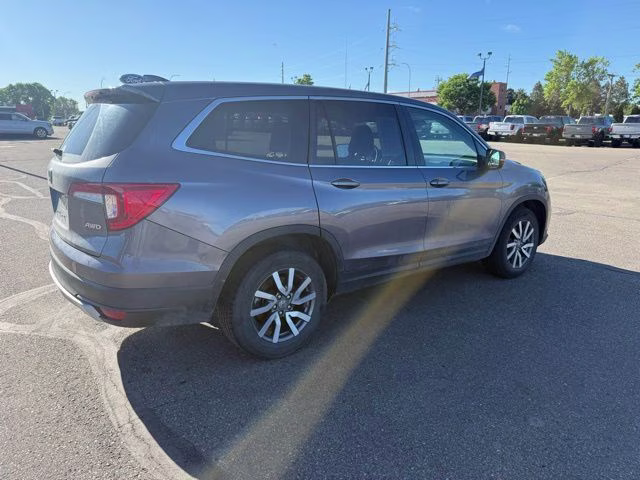 2020 Modern Steel Metallic Honda Pilot EX-L AWD SUV