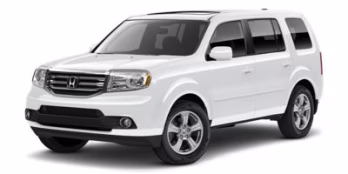 2014 Maroon Honda Pilot EX-L 4X4 SUV