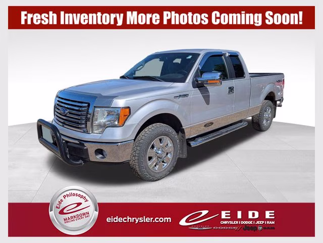 2012 Ingot Silver Metallic Ford F-150 XLT 4X4 Truck