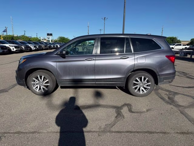 2020 Modern Steel Metallic Honda Pilot EX-L AWD SUV