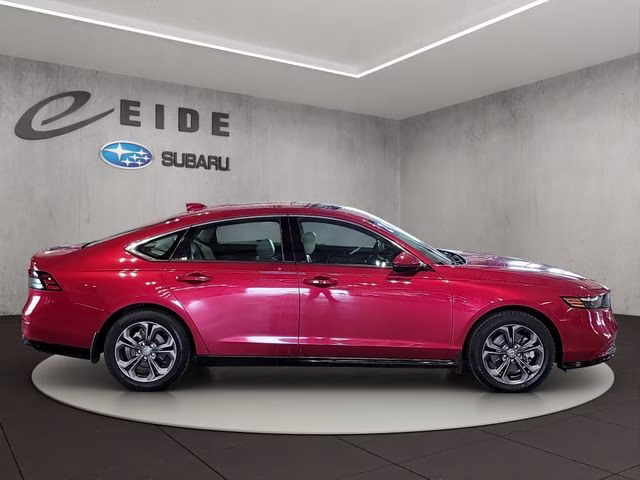 2024 Radiant Red Metallic Honda Accord Hybrid EX-L FWD Sedan