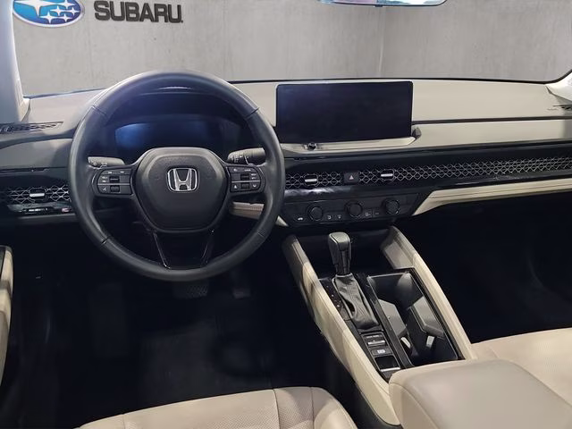 2024 Radiant Red Metallic Honda Accord Hybrid EX-L FWD Sedan