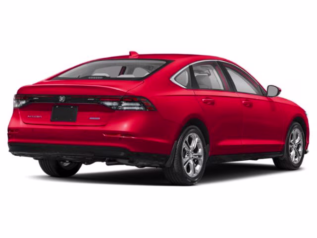 2024 Red Honda Accord Hybrid EX-L FWD Sedan
