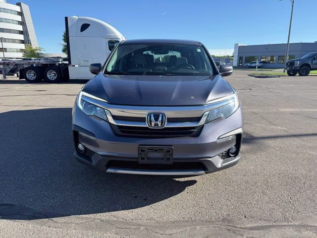 2020 Modern Steel Metallic Honda Pilot EX-L AWD SUV