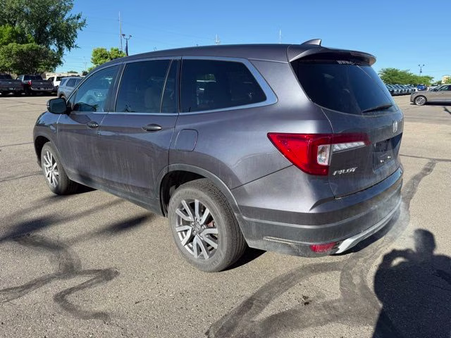 2020 Modern Steel Metallic Honda Pilot EX-L AWD SUV