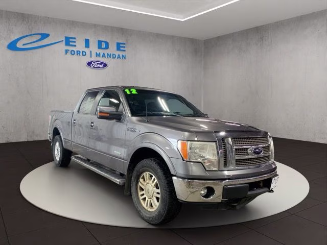 2012 Sterling Gray Metallic Ford F-150 Lariat 4X4 Truck