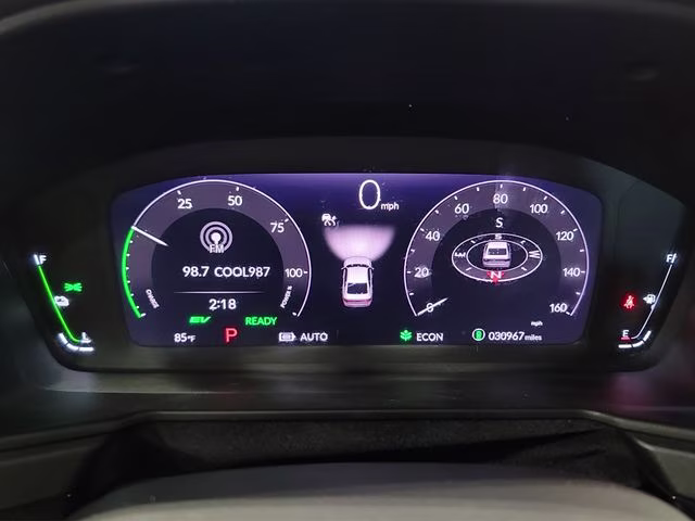 2024 Radiant Red Metallic Honda Accord Hybrid EX-L FWD Sedan