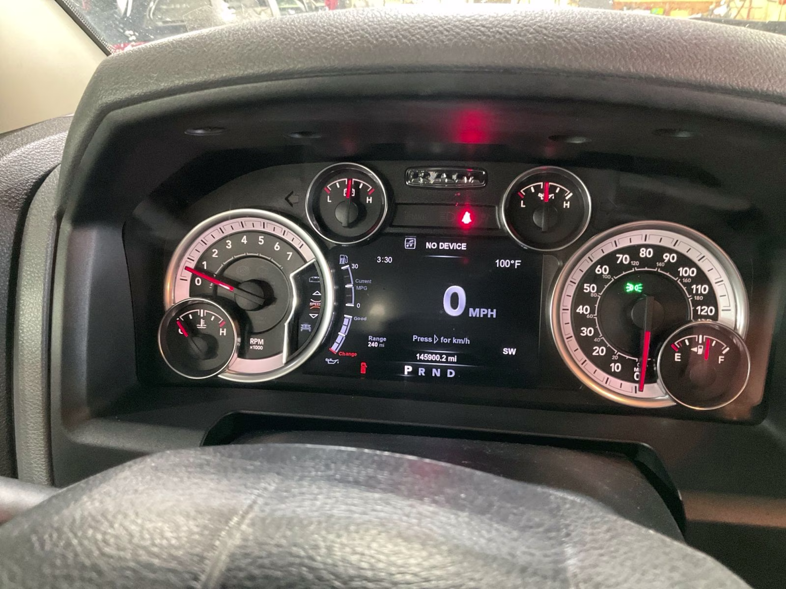 2017 Brilliant Black Crystal Pearlcoat Ram 1500 Big Horn 4X4 Truck