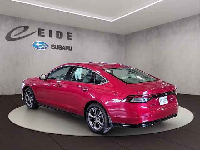 2024 Radiant Red Metallic Honda Accord Hybrid EX-L FWD Sedan