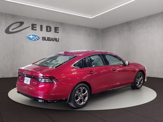 2024 Radiant Red Metallic Honda Accord Hybrid EX-L FWD Sedan