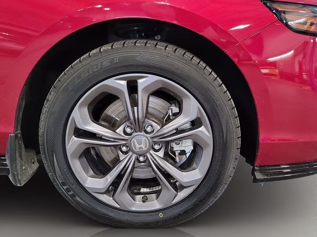2024 Radiant Red Metallic Honda Accord Hybrid EX-L FWD Sedan